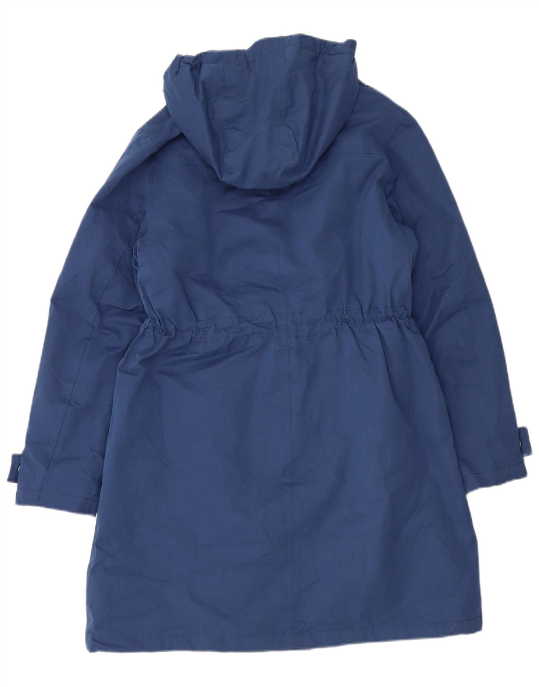 Hobbs Abrigo cortavientos con capucha y corte regular para mujer, talla 44, color azul medio