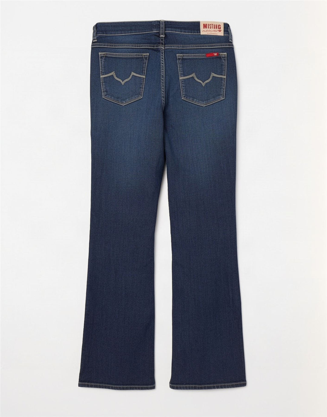 Mustang Jeans Bootcut Mujer W32 L32 Algodón Azul Marino