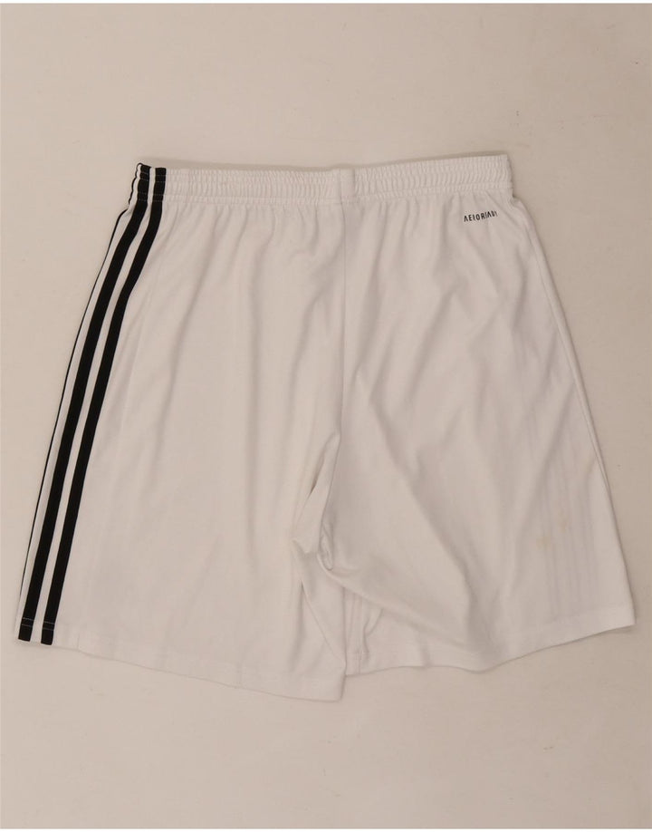 Adidas Hombre Aeroready Sport Shorts Medio Blanco Poliéster