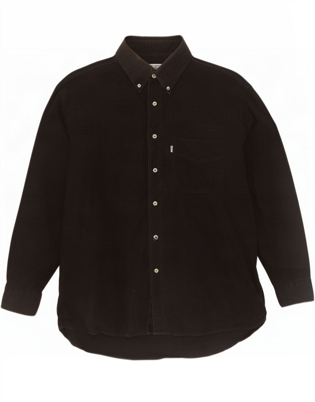 Camisa Levi's Hombre XL Algodón Negro
