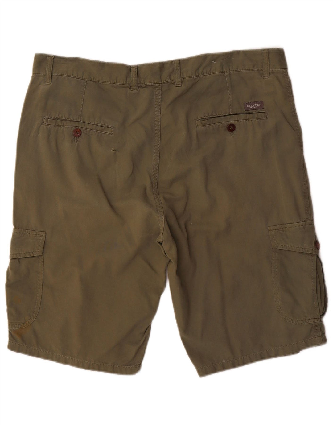 Carrera Pantalones cortos cargo para hombre W36 Algodón caqui grande