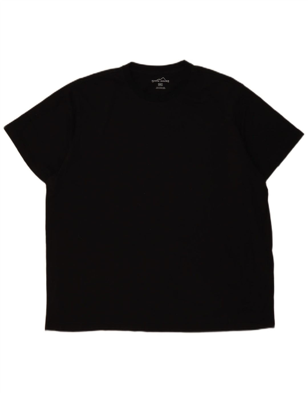 Eddie Bauer Camiseta para hombre Top 2XL Algodón negro