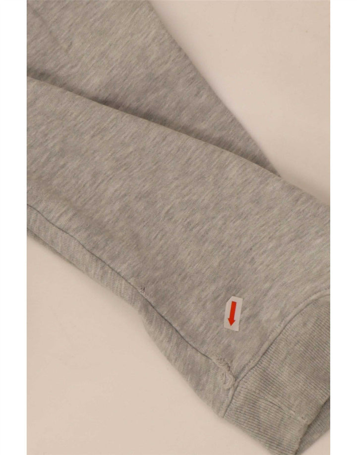 Lacoste - Sudadera para hombre, talla 8, 3XL, algodón moteado gris