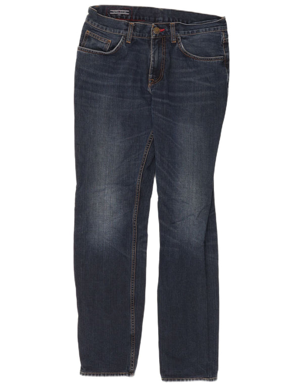 Tommy Hilfiger Vaqueros ajustados para hombre W33 L31 Algodón azul marino