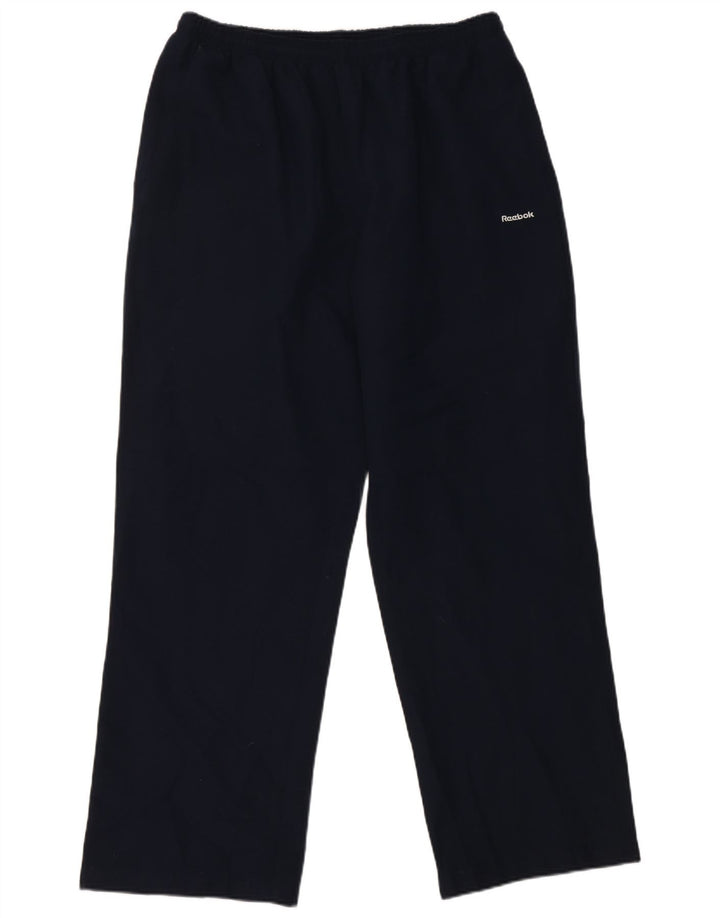 Reebok Pantalones de chándal para mujer UK 46 Large Azul marino Poliéster