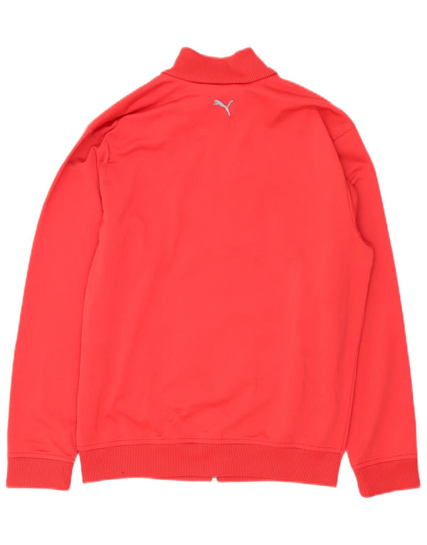 Puma Chaqueta de chándal gráfica para niños 11-12 años Poliéster rojo