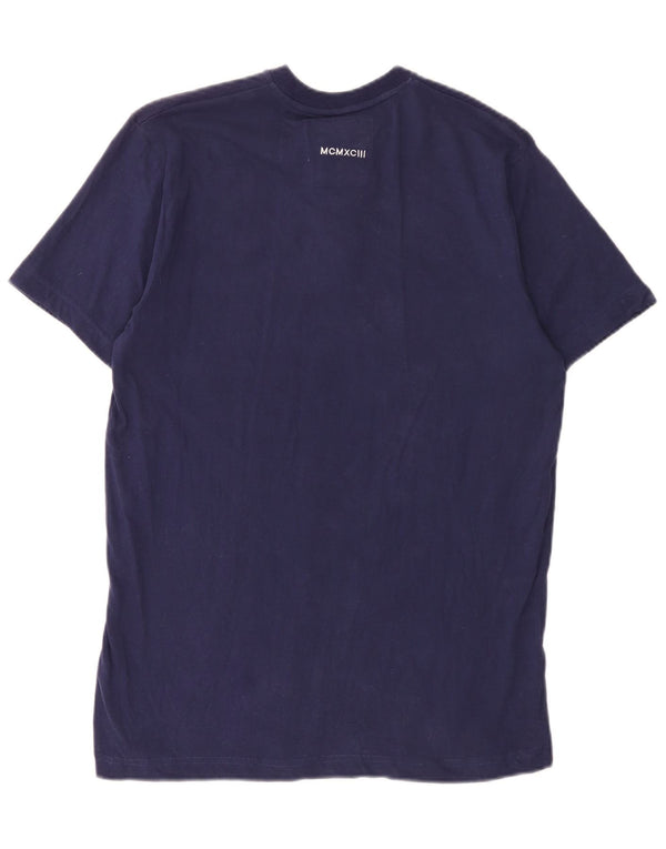 Crew Clothing Camiseta para hombre Top Small Azul marino Algodón