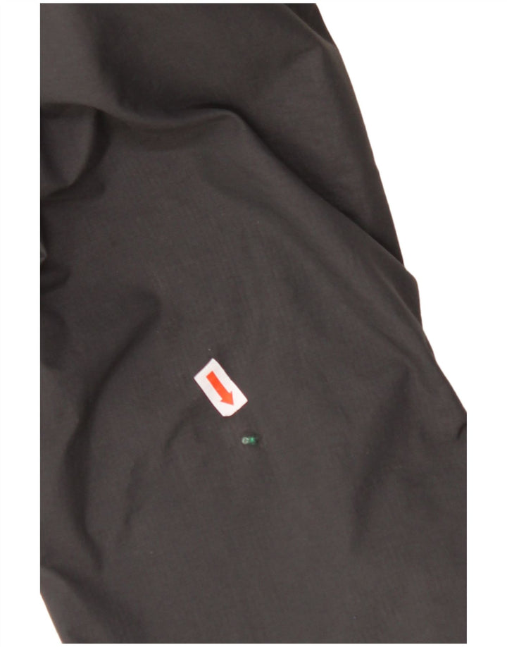 SUPERDRY Chaqueta cortavientos con capucha para mujer UK 40 XL Nylon negro