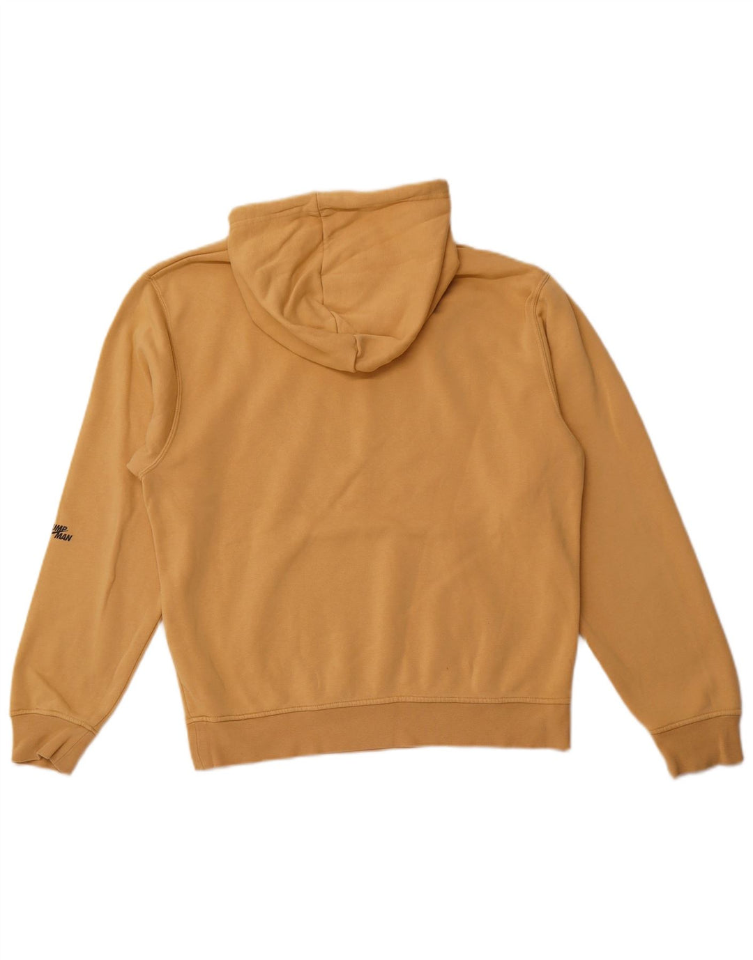 JORDAN Jersey con capucha gráfica para hombre pequeño algodón amarillo