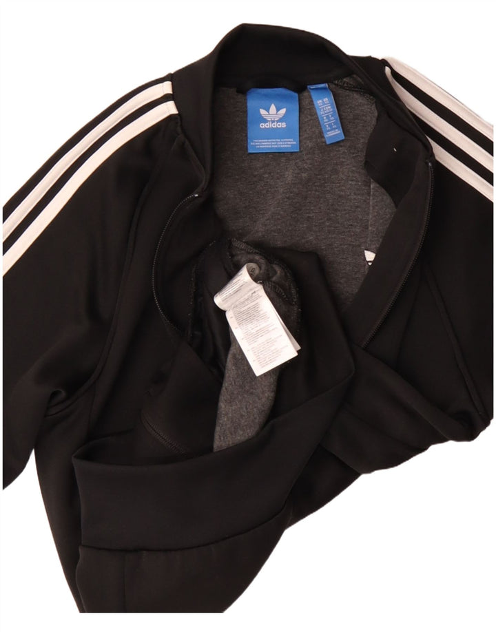 Adidas Hombre Chándal Top Chaqueta XS Negro Poliéster