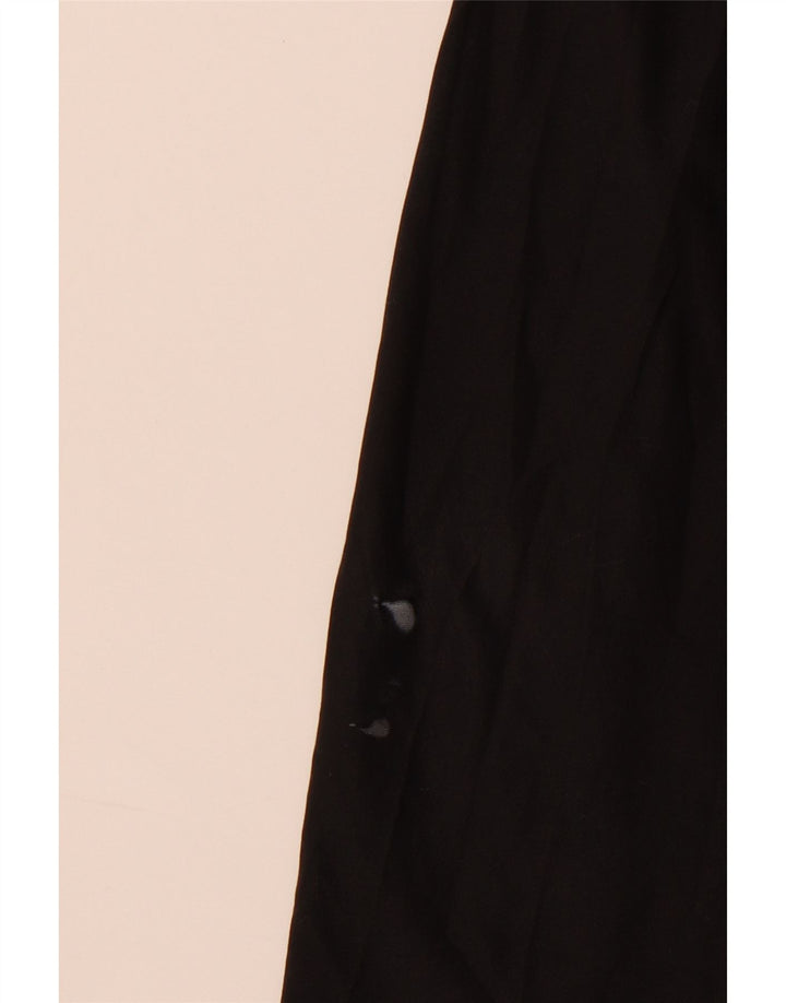 UNDER ARMOUR Camiseta de mujer de manga larga UK 44 Grande Poliéster negro