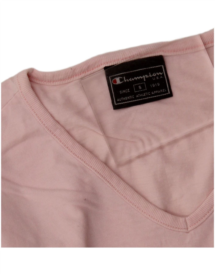 CHAMPION Camiseta gráfica para mujer Top UK 10 Small Pink