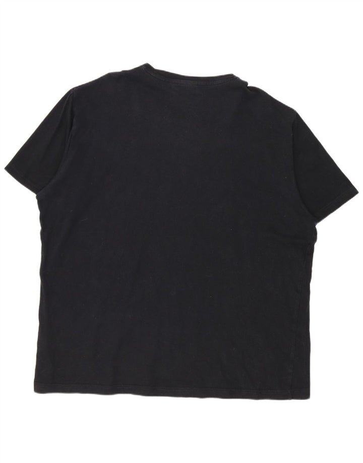 Asics Camiseta Hombre Top 3XL Algodón Negro
