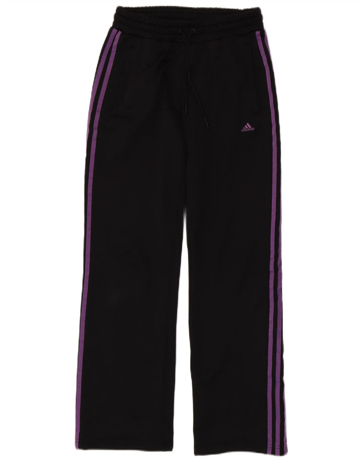 Adidas Pantalones de chándal para mujer UK 10 Small Black Poliéster
