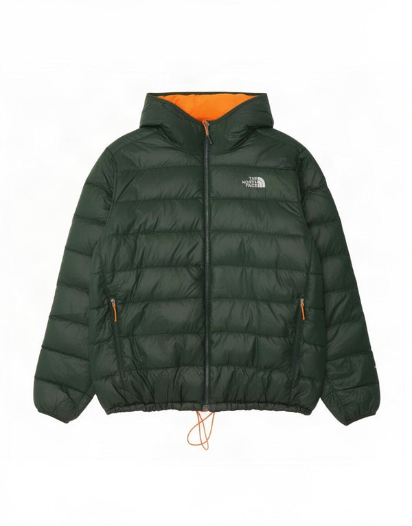 The North Face Chaqueta acolchada con capucha para hombre UK 42 XL Nylon verde