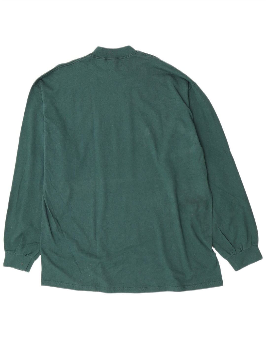 Nike - Camiseta de manga larga para hombre, talla 2XL, algodón verde