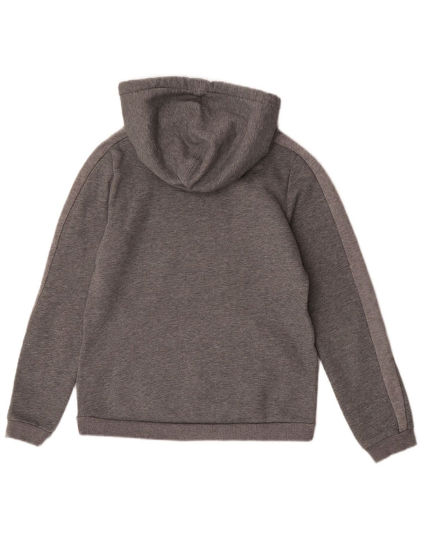 Puma Sudadera con capucha para mujer UK 10 Small Grey Colourblock Sports
