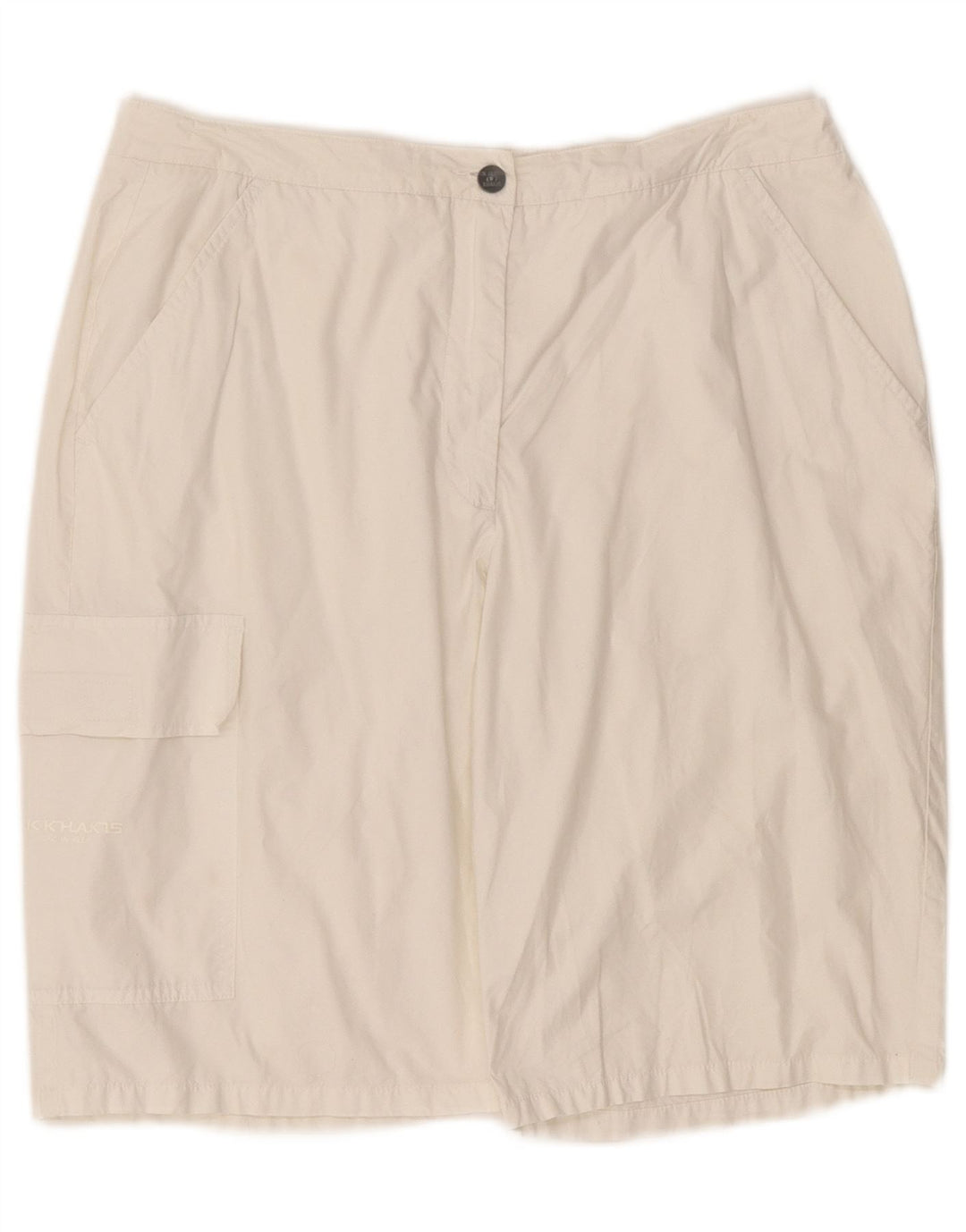 Pantalones cortos cargo Calvin Klein para hombre W30 mediano blanco
