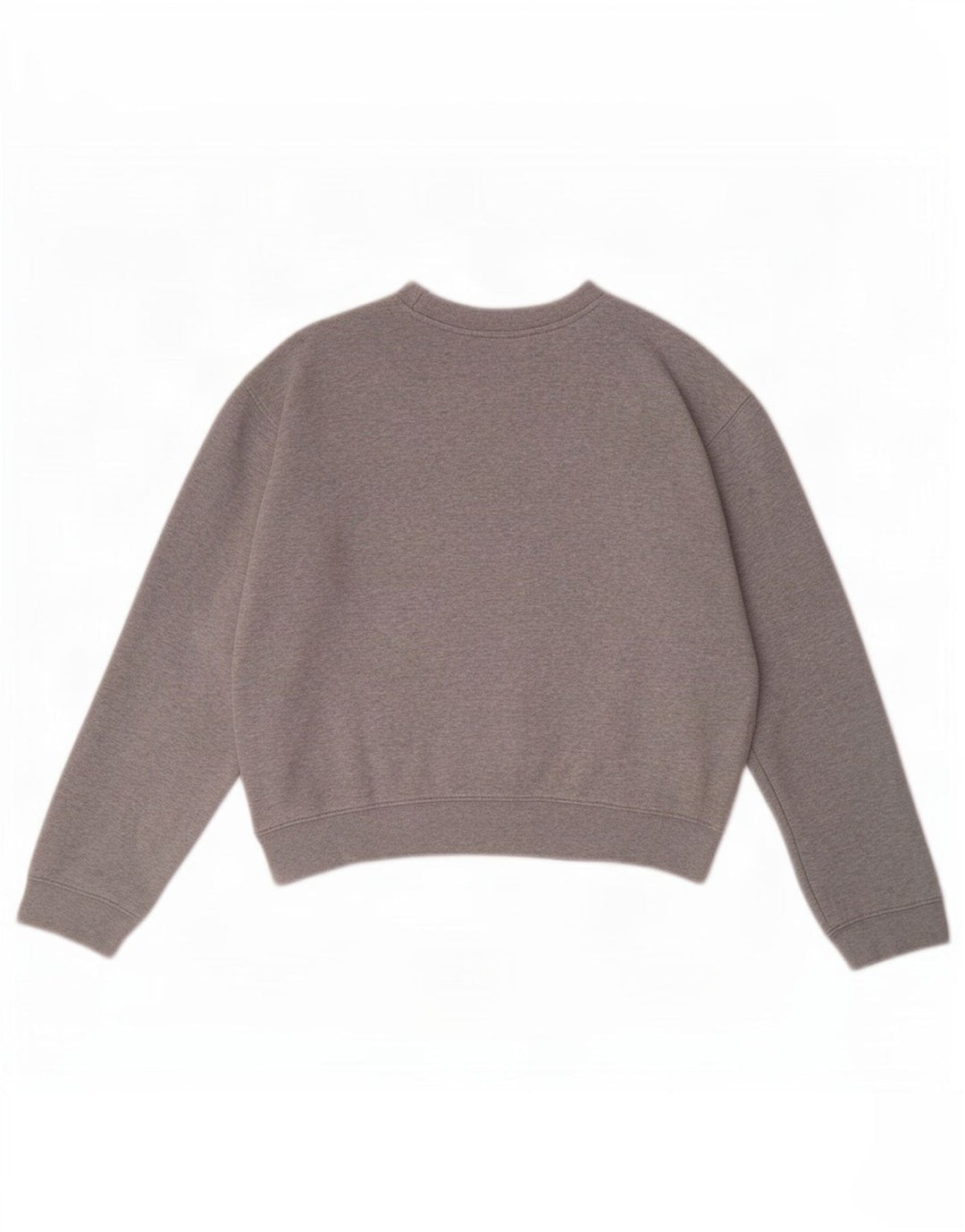 Replay - Sudadera con gráfico corto para mujer, talla 44, color gris medio moteado
