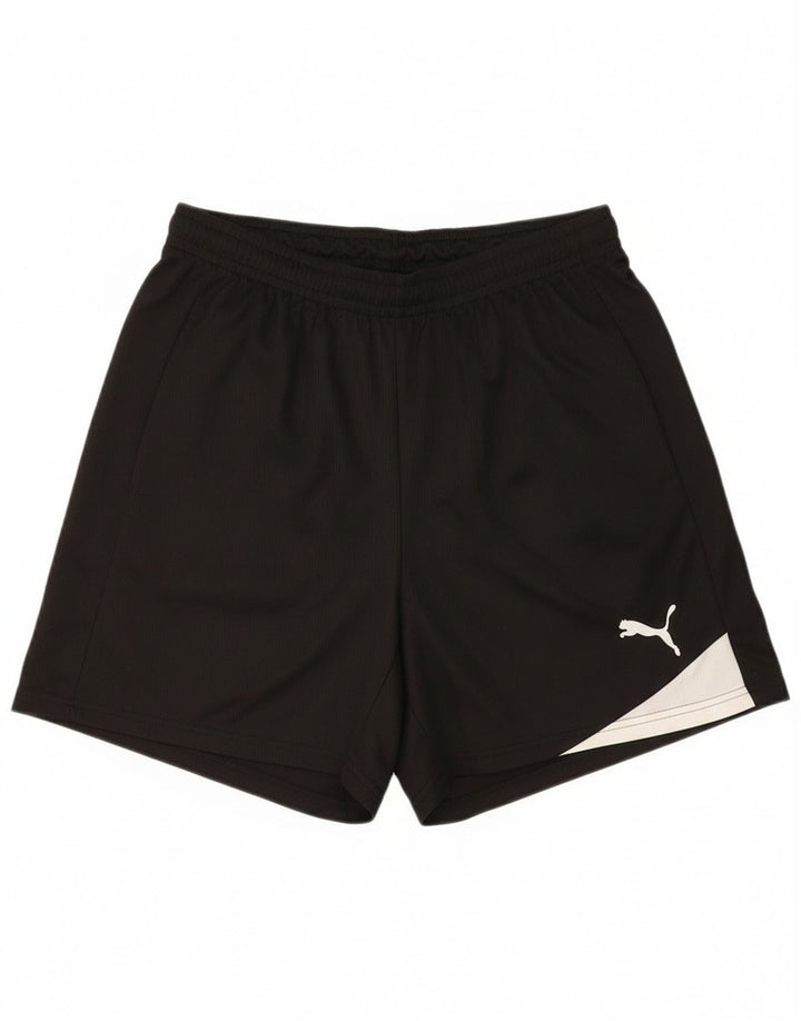 Puma - Pantalones cortos deportivos para hombre (talla grande), color negro, poliéster