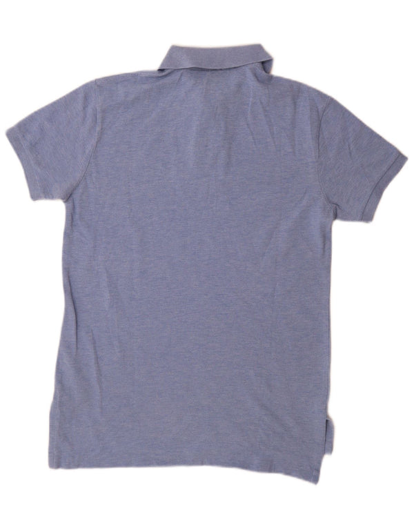 Polo Ralph Lauren - Camisa de ajuste personalizado para hombre, algodón azul pequeño