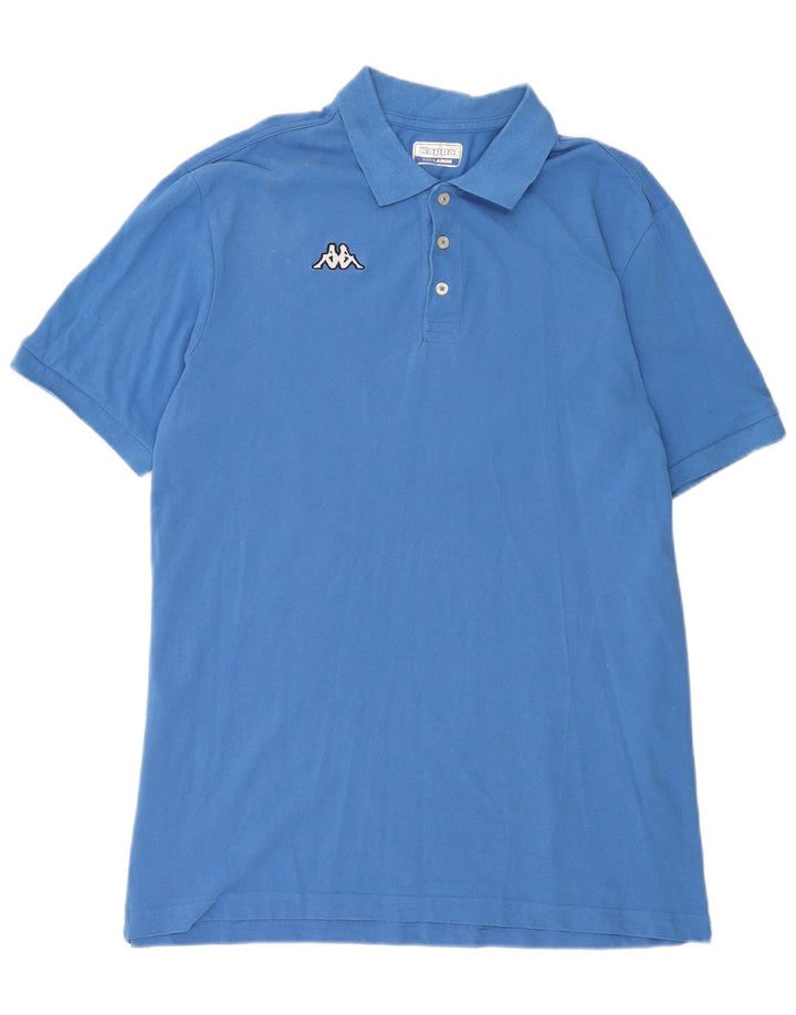 Kappa Polo Hombre 3XL Algodón Azul