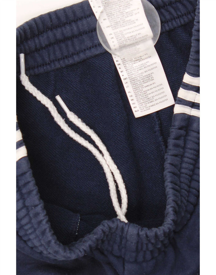 Adidas - Pantalones cortos deportivos para hombre (talla pequeña), color azul marino