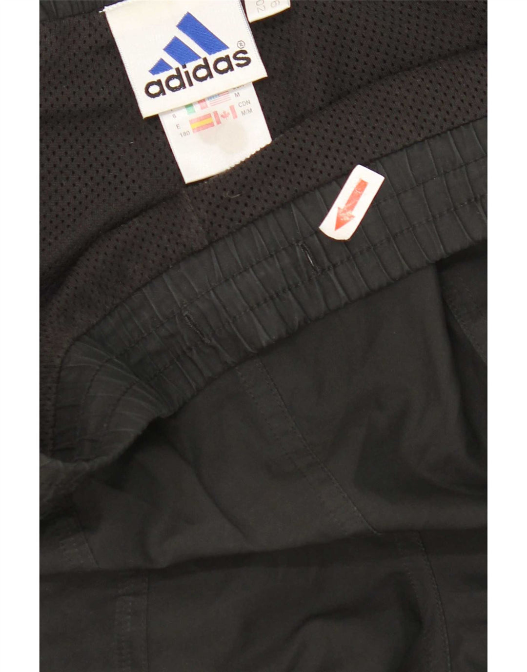 Pantalón De Chándal Adidas Hombre Grande Negro Poliéster