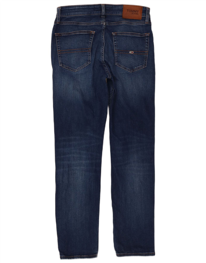 Tommy Hilfiger Vaqueros Slim para Hombre W30 L29 Algodón Azul