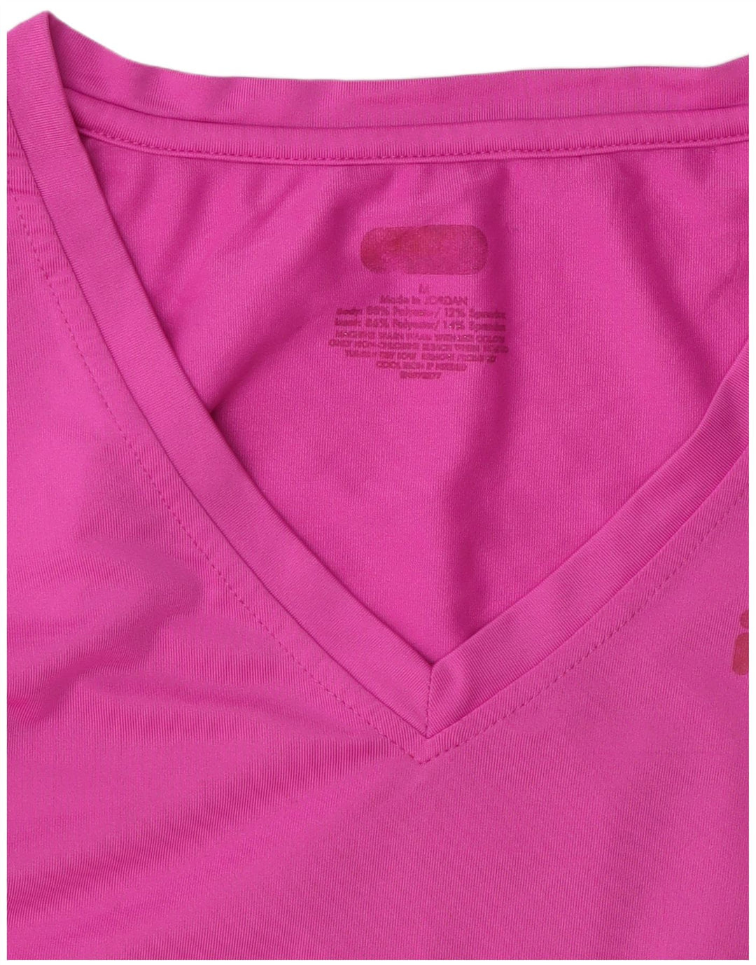 Fila Camiseta Mujer Top UK 12 Medio Rosa Poliéster