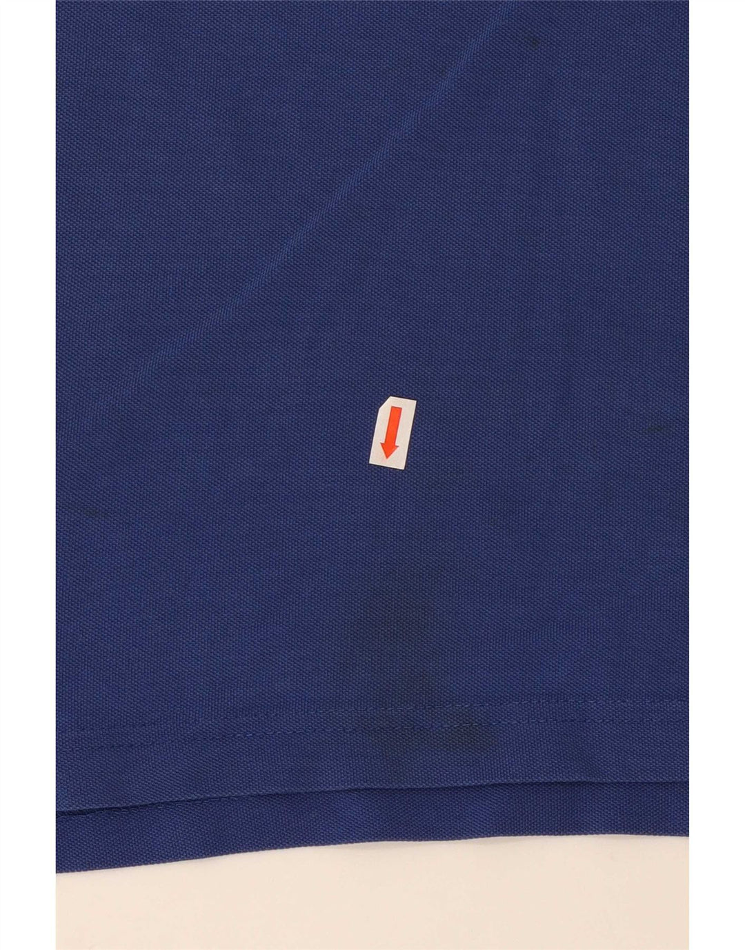 Casucci Polo para hombre de algodón a rayas azules grandes
