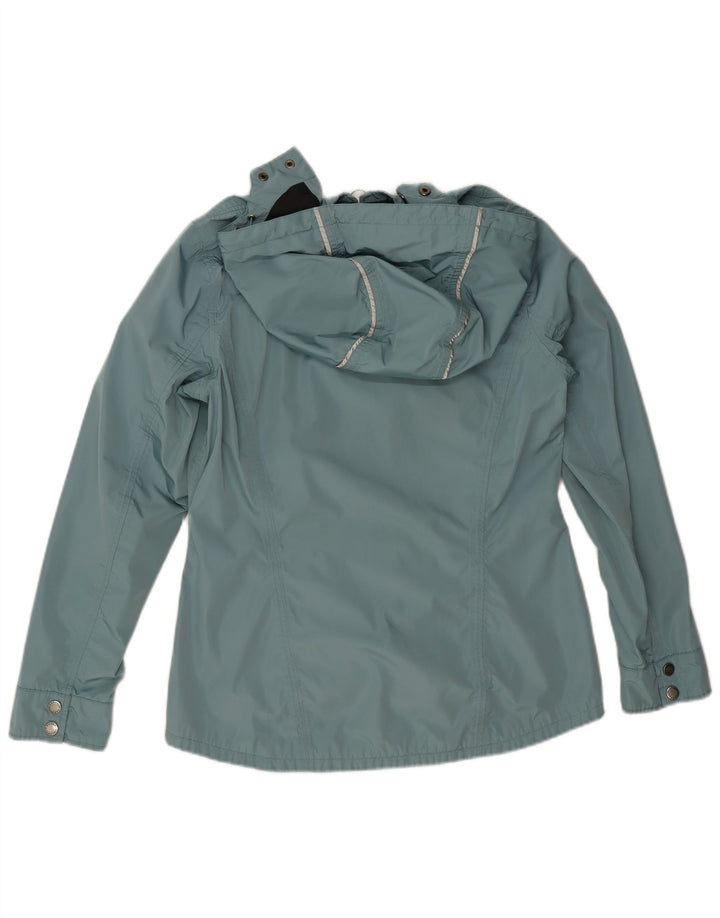 Barbour Chaqueta impermeable con capucha para mujer Reino Unido 44 Grande Azul