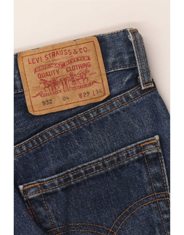 Vaqueros Levi's Mujer 532 Acampanados W29 L30 Azul