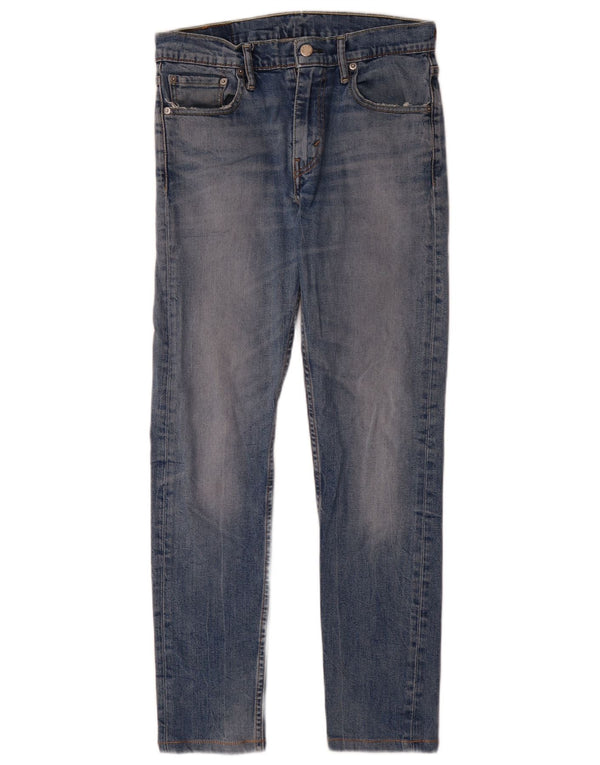 Levi's Hombre 512 Slim Tapered Jeans W30 L30 Algodón Azul