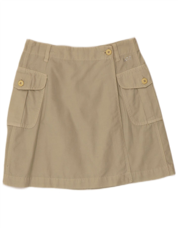Falda Cargo Cruzada Mujer Les Copains W28 Beige Medio