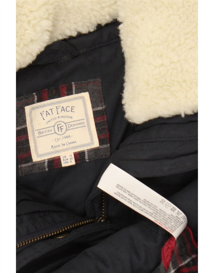 Chaqueta acolchada para mujer Fat Face UK 40 Mediana Azul marino Poliéster
