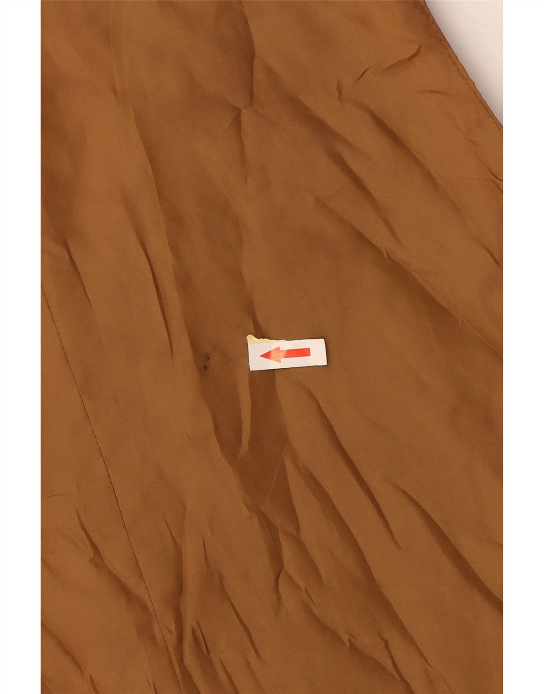 Chaleco vintage de ante para hombre de cuero beige medio