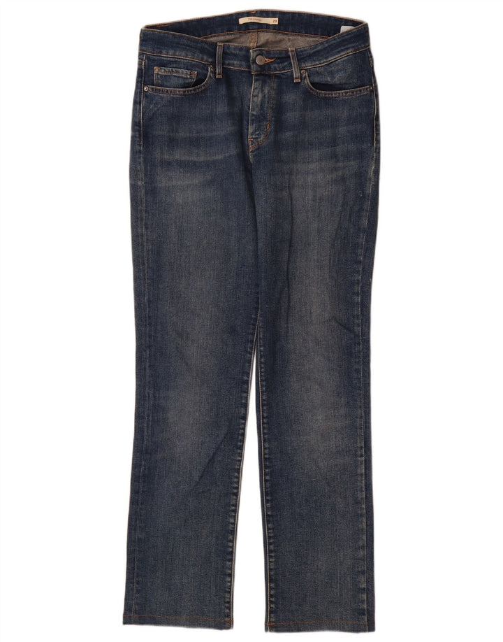 Vaqueros Levi's Mujer 714 Rectos W29 L30 Algodón Azul