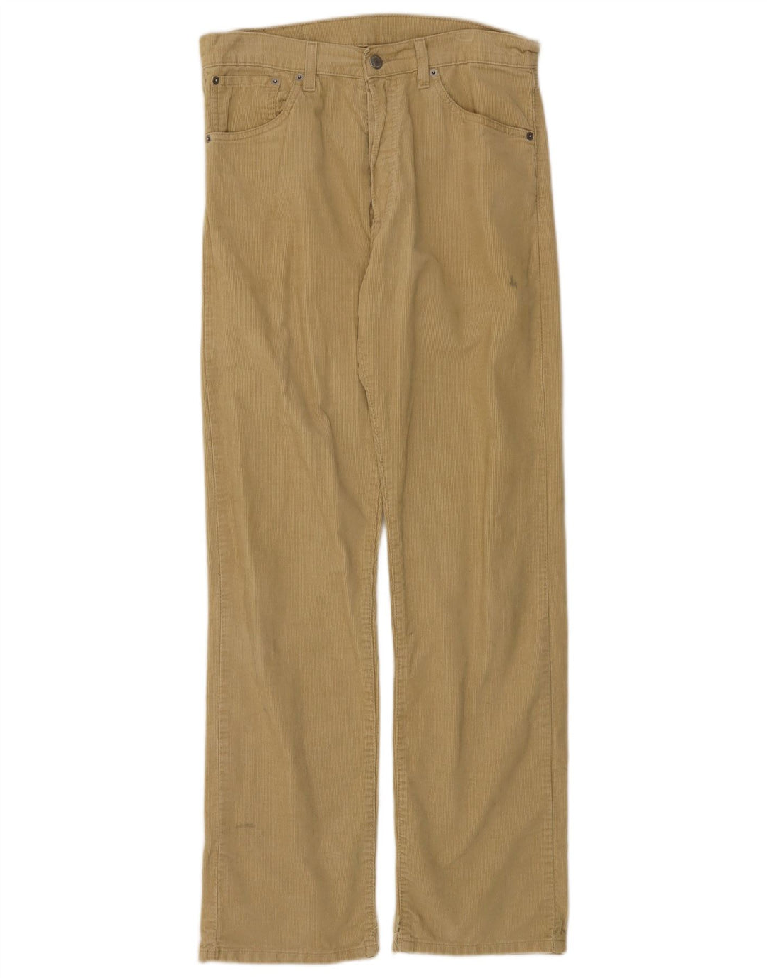 LEVI'S Pantalones de pana holgados 551 para hombre W32 L32 Algodón beige