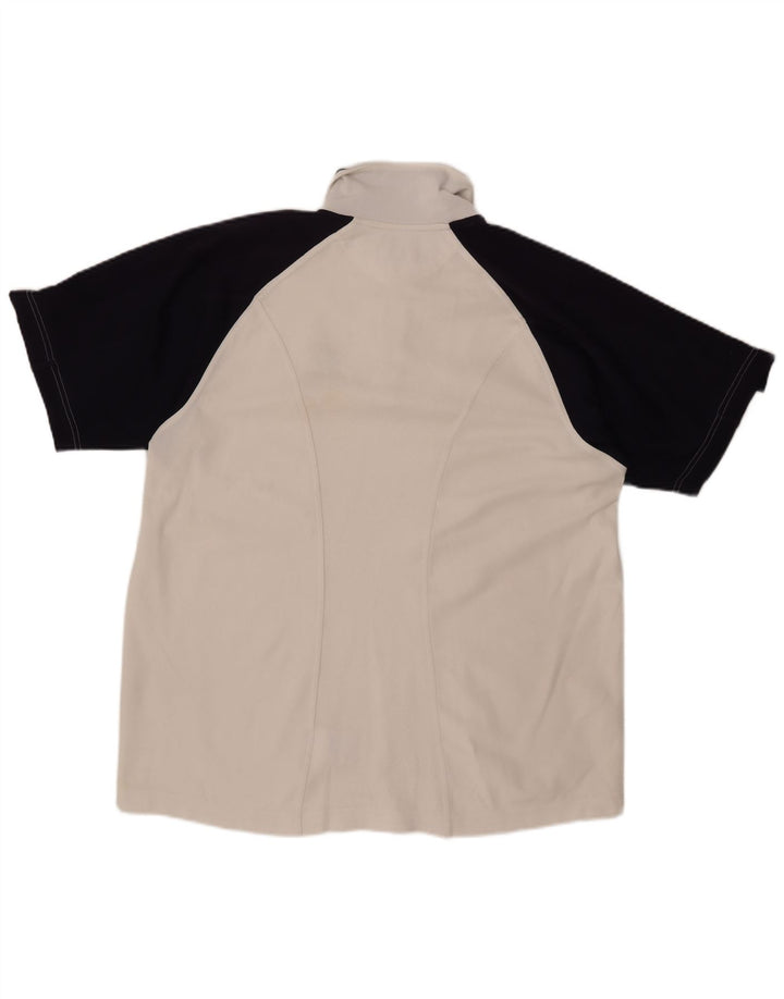 LOTTO Polo Hombre ES 42/44 XL Blanco Colorblock Poliéster