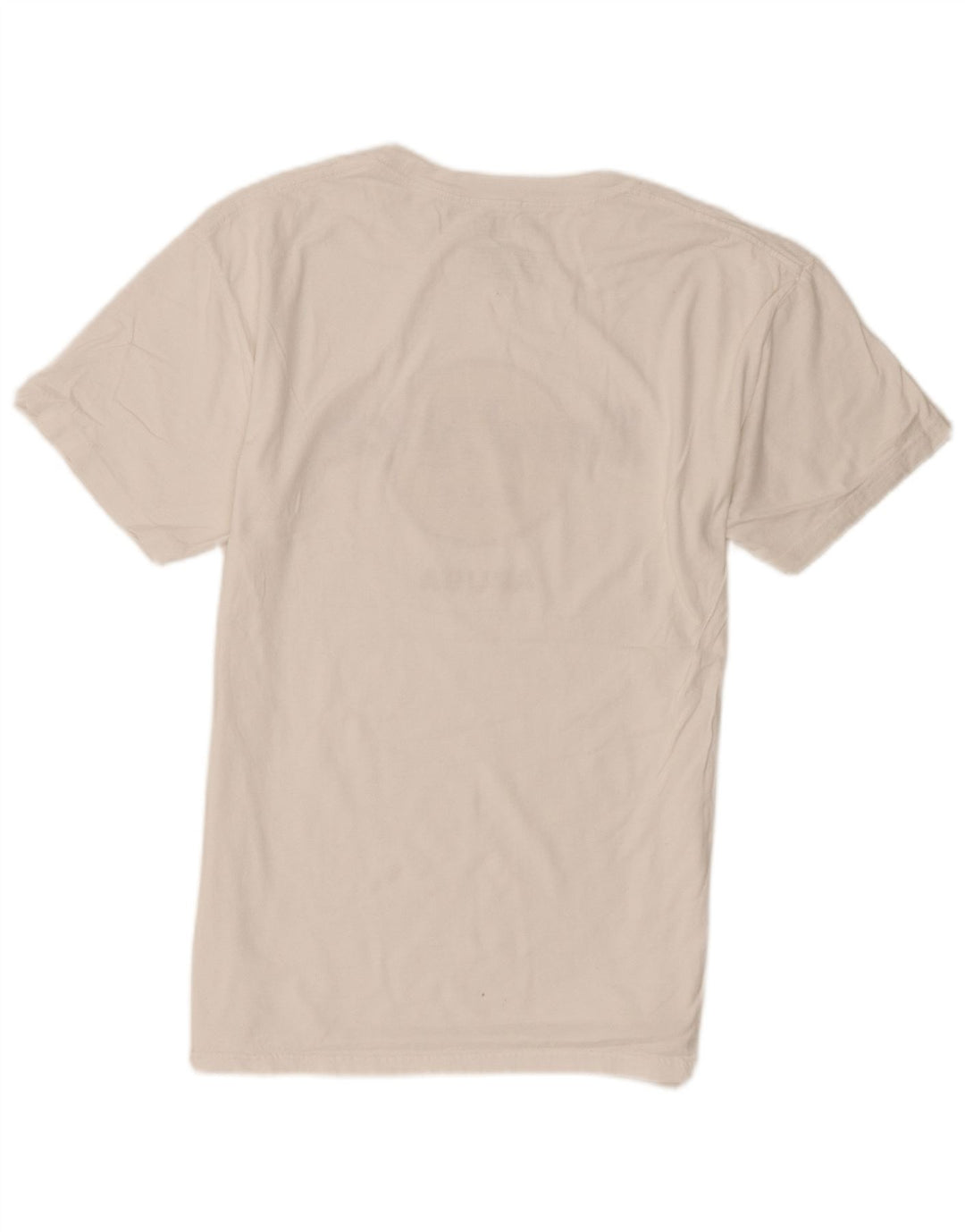 Hard Rock Cafe Mens Aruba Graphic Camiseta Top Medio Algodón Blanco