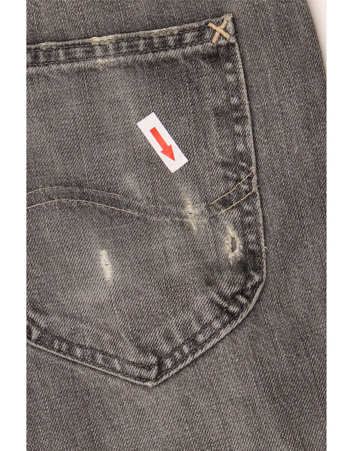 LEE Vaqueros rectos Daren para hombre W33 L34 Algodón gris