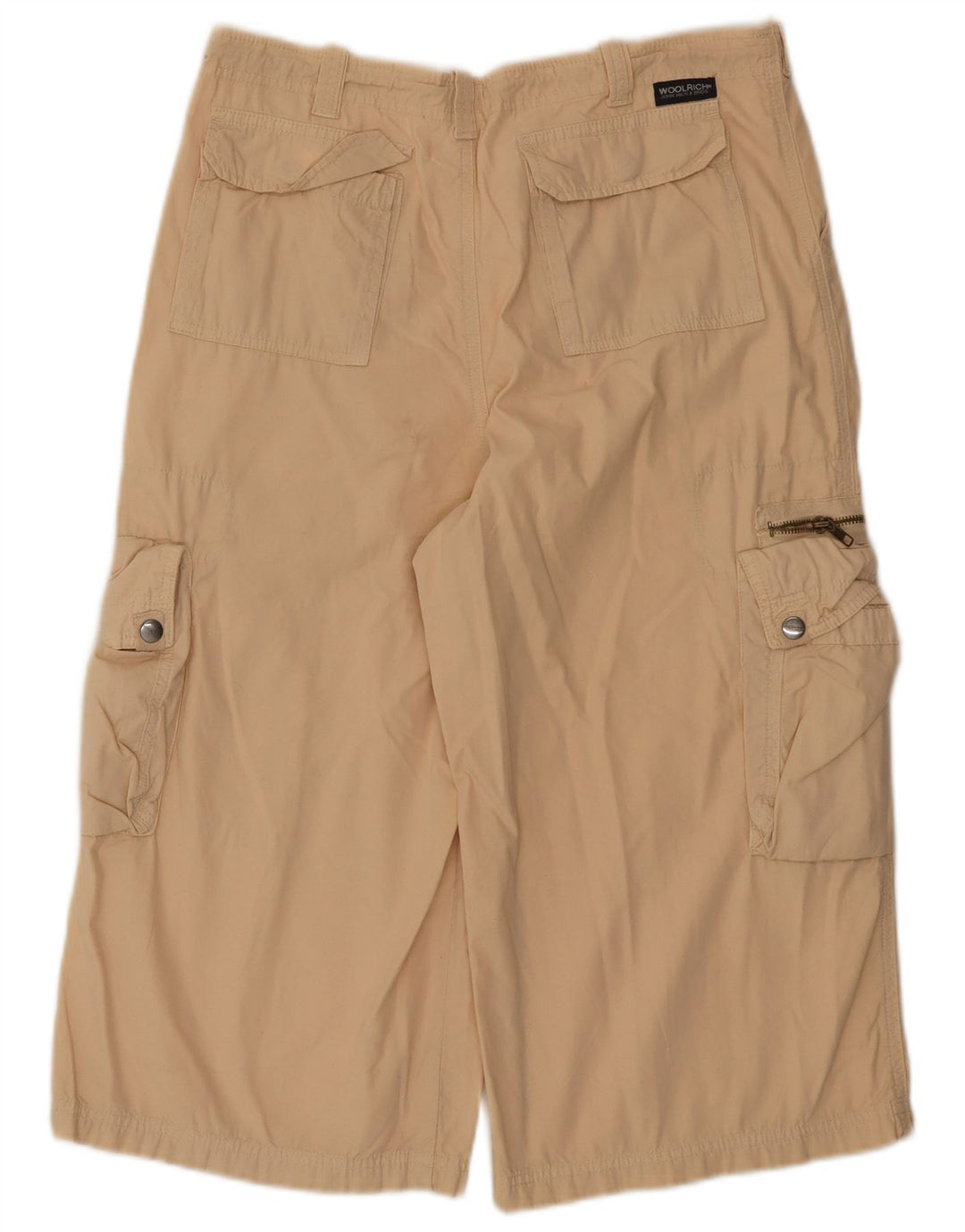 Woolrich Bermudas cargo para mujer 2XL W36 Algodón beige