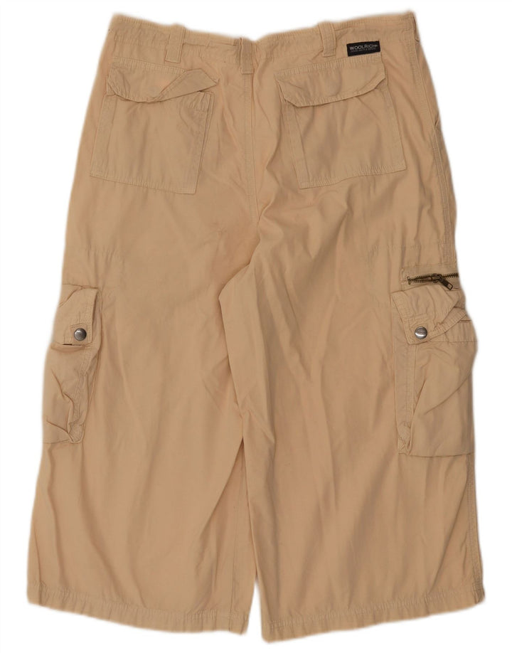Woolrich Bermudas cargo para mujer 2XL W36 Algodón beige