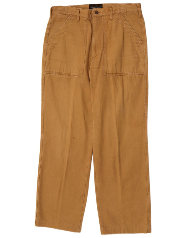 Marlboro Classics Pantalones casuales rectos para hombre EU 50 Large W32 L30 Beige