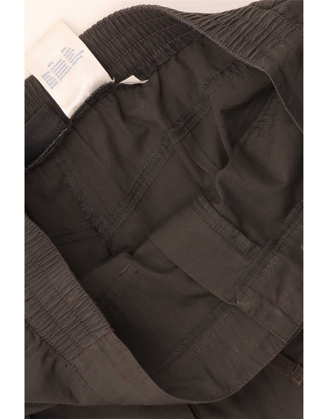 Lotto Pantalones Cortos para Mujer UK 12 Medium W30 L25 Poliéster Gris