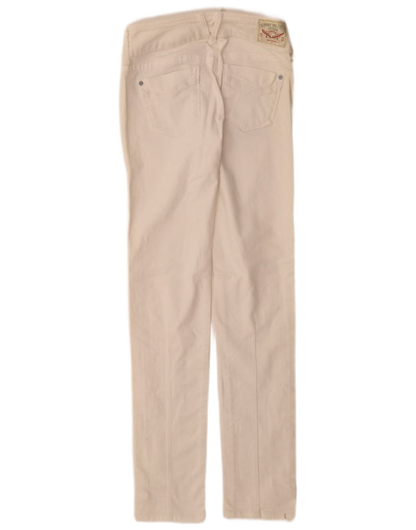Vaqueros ajustados para mujer Tommy Hilfiger W25 L32 Algodón blanco