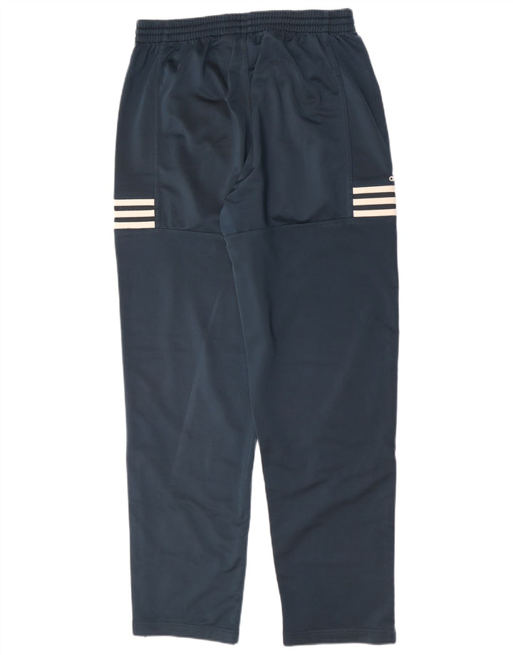 Adidas Pantalones de chándal para hombre UK 38/40 Medium Azul marino Poliéster