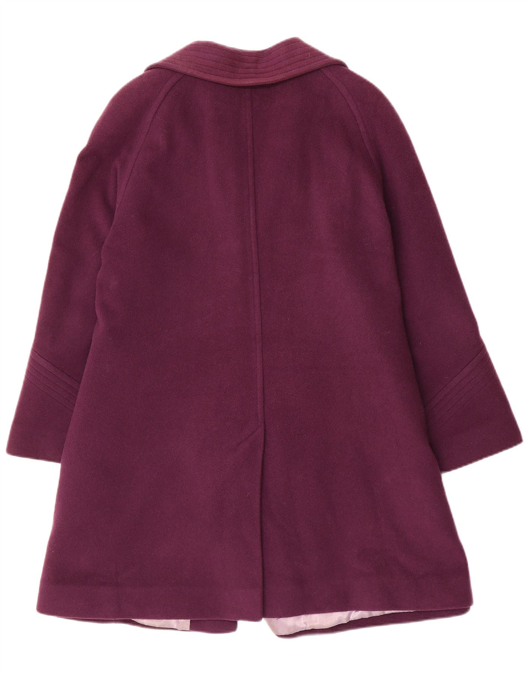 JACQUES VERT Abrigo de mujer ES 40 XL Lana Púrpura