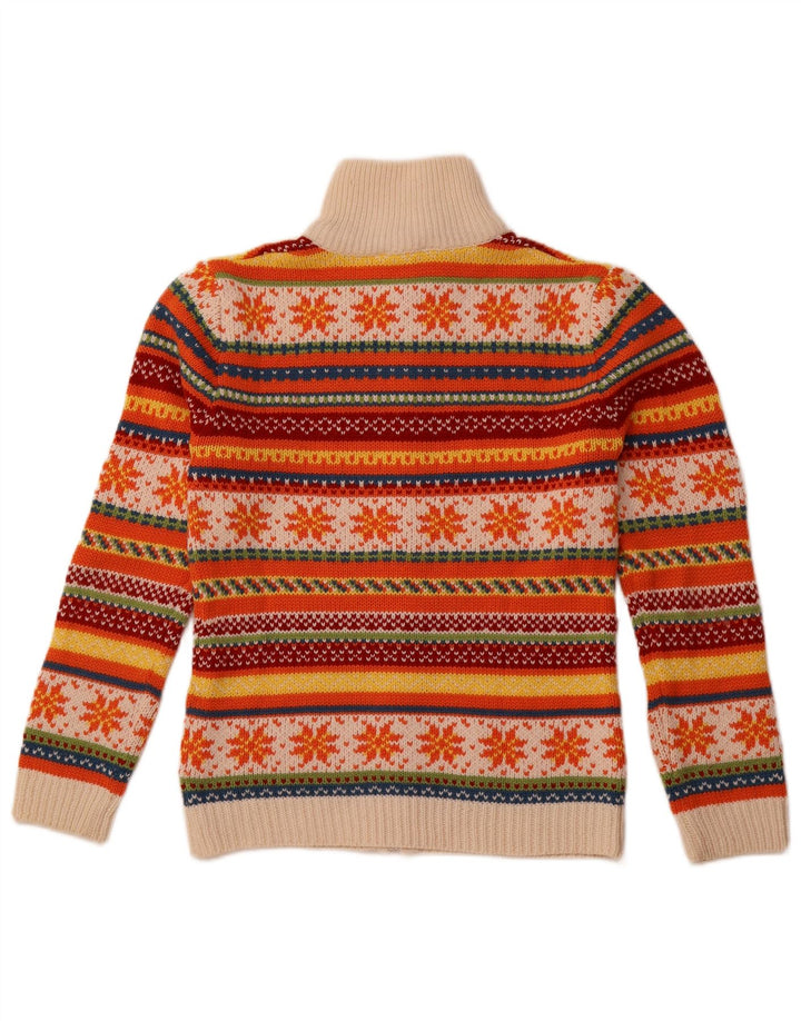 TCM Suéter Cárdigan para Mujer Reino Unido 10/12 Lana Fair Isle Multicolor Mediana